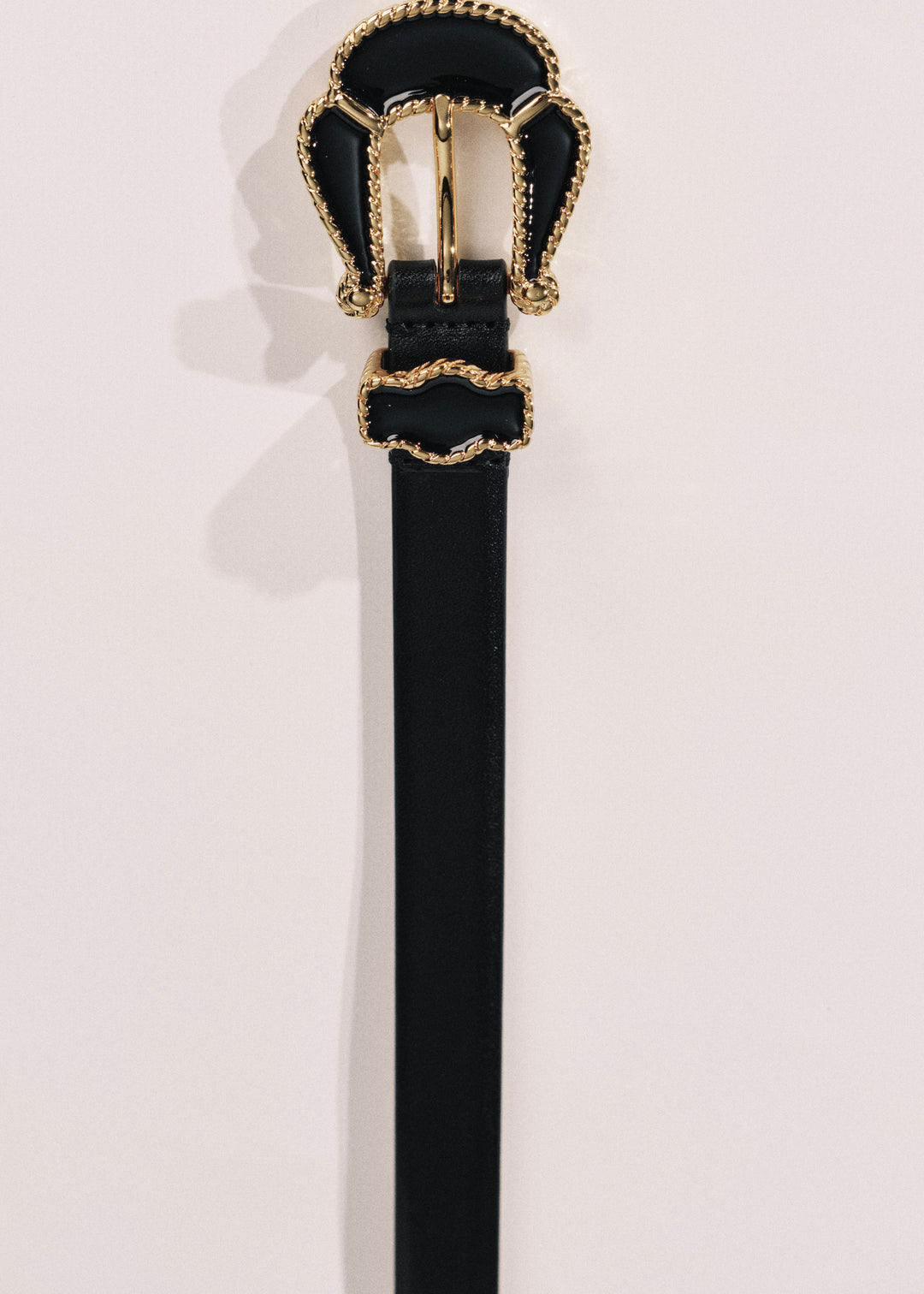 Santo Enamel Black & Gold