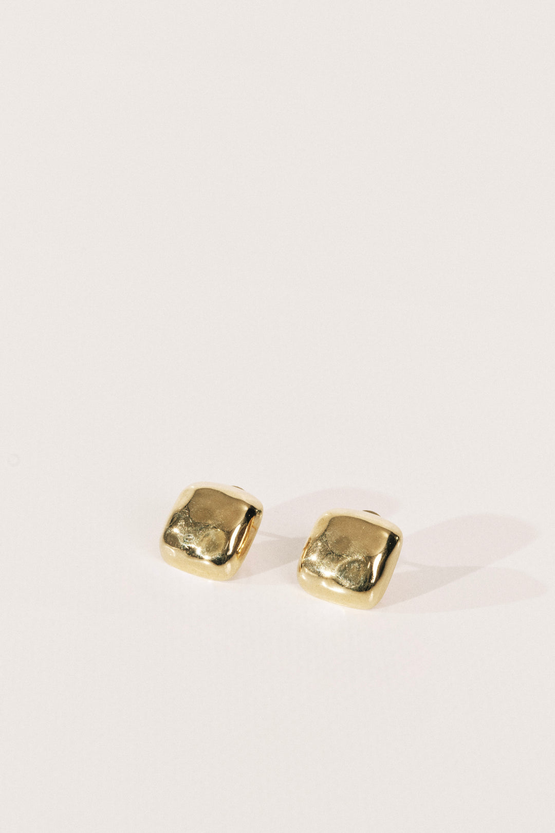 Tetra Gold Earrings Small