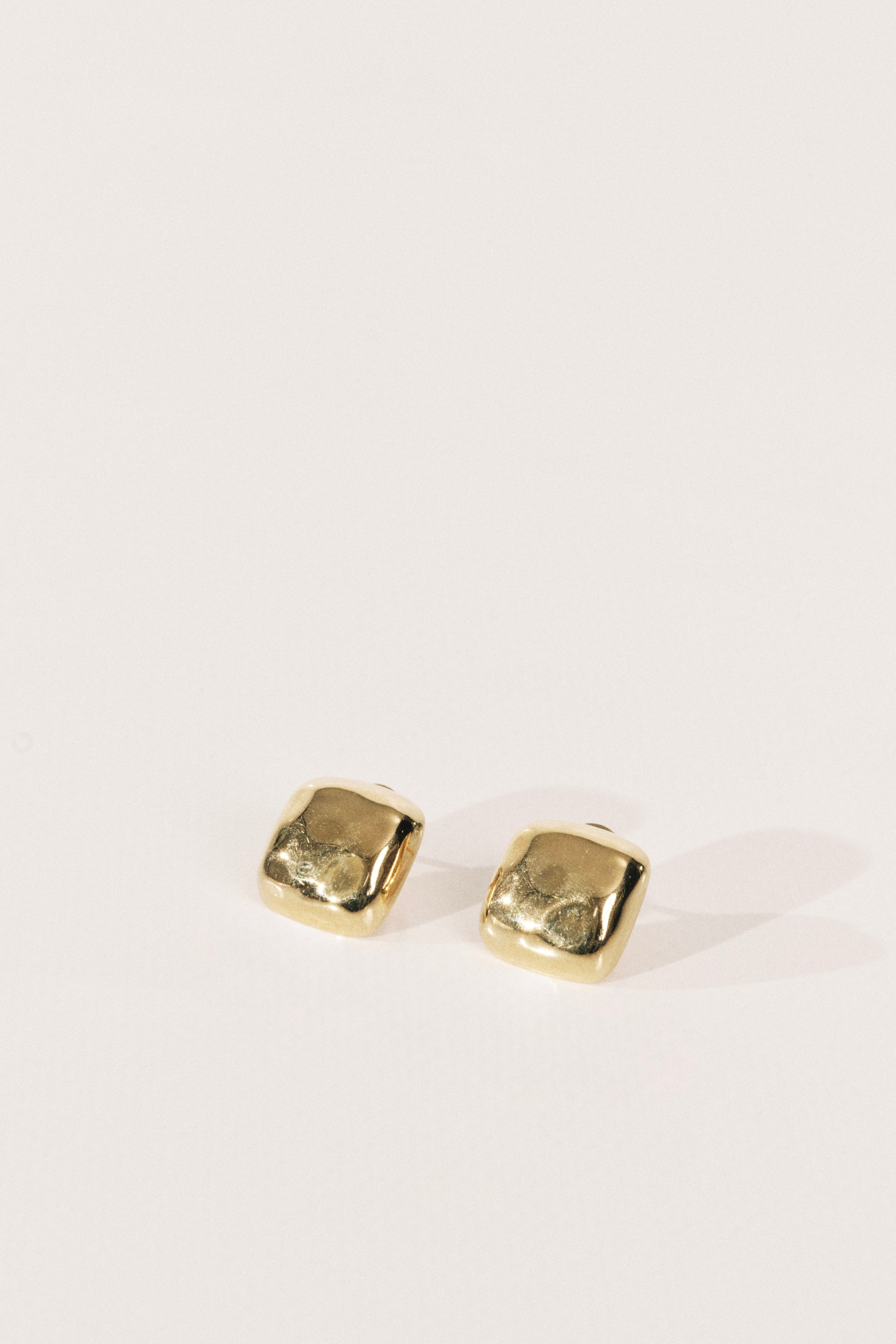Tetra Gold Earrings Small