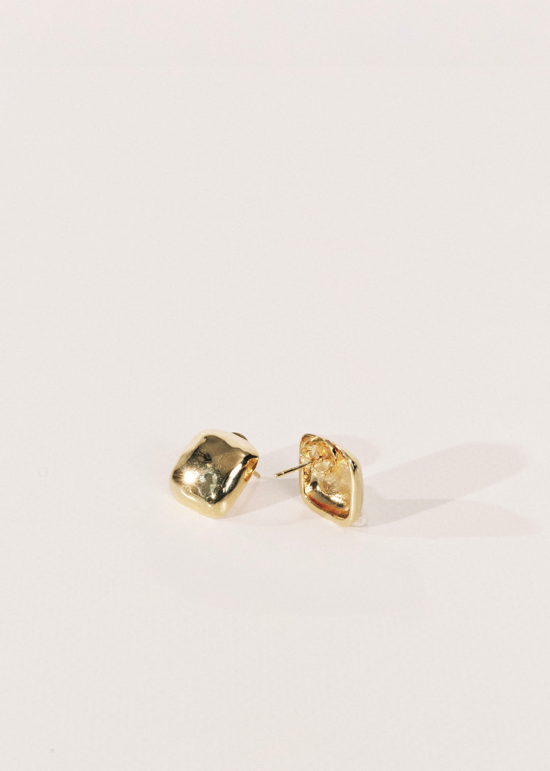 Tetra Gold Earrings Small