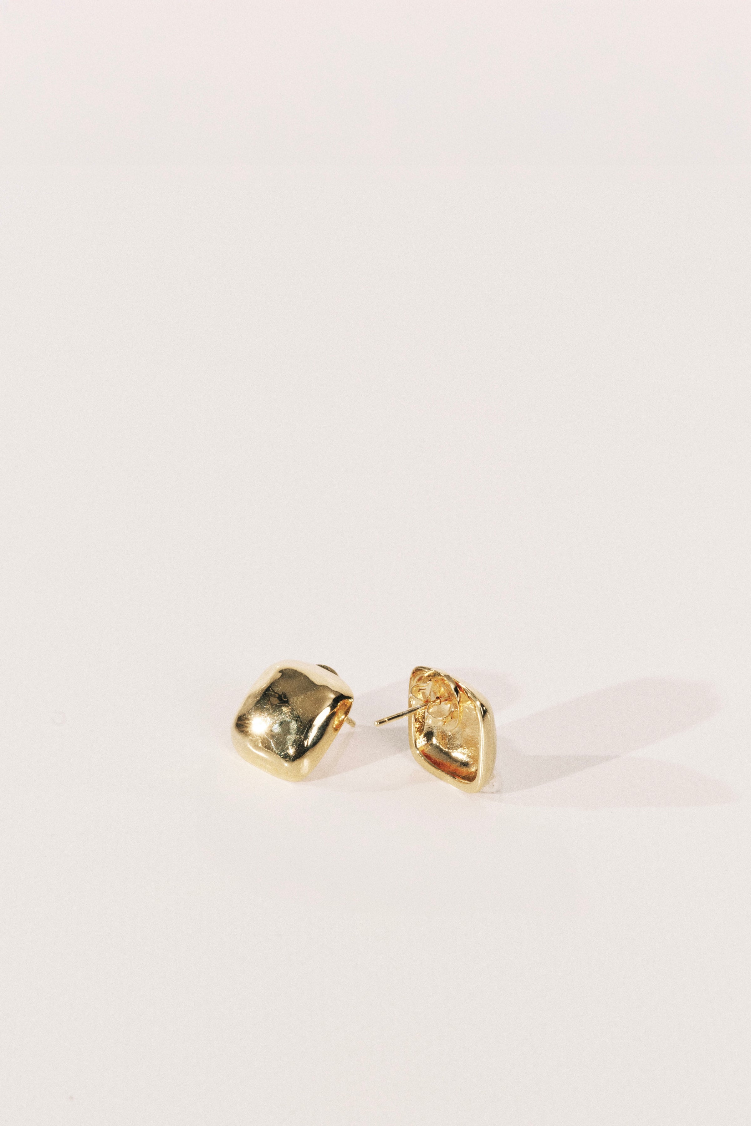 Tetra Gold Earrings Small