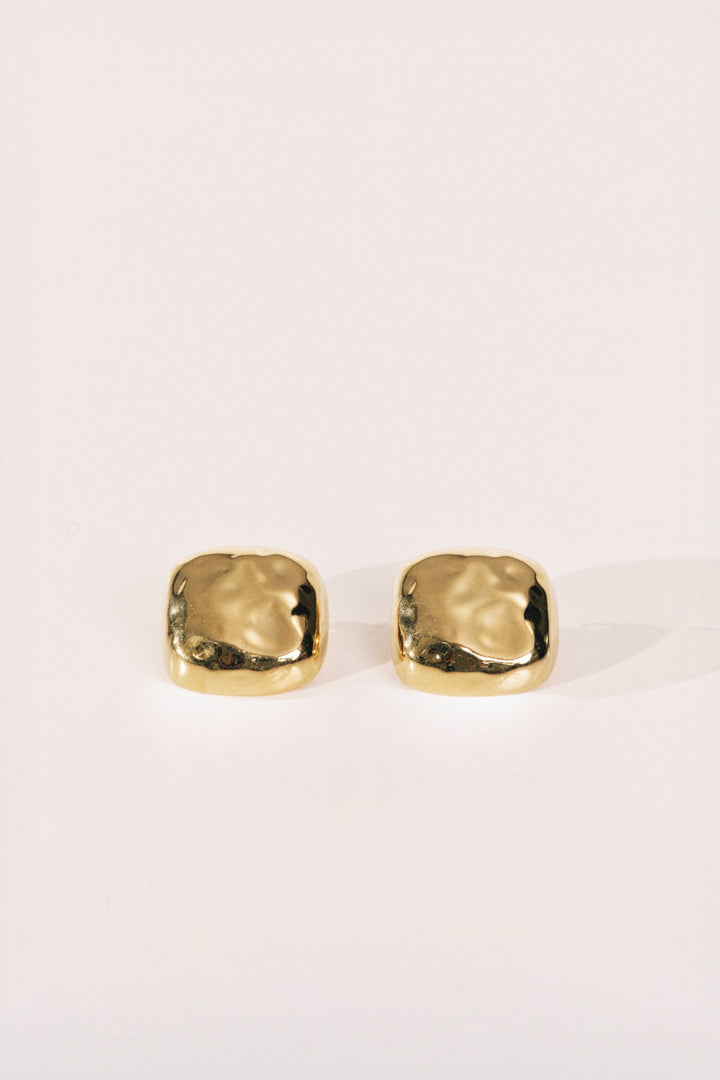 Tetra Gold Earrings Small