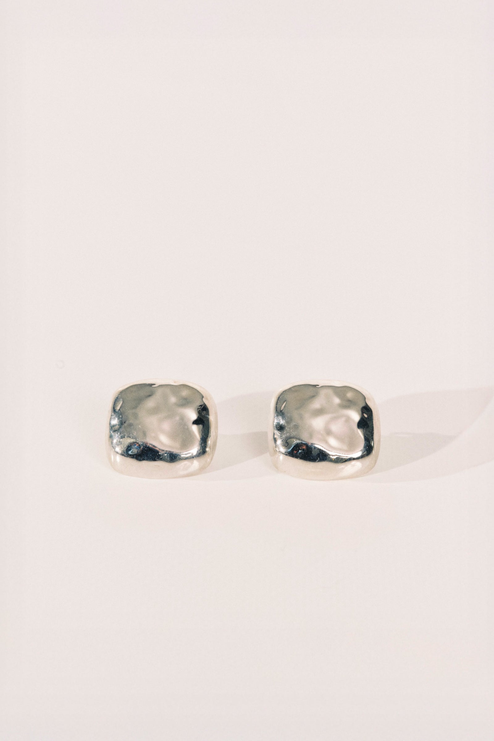 Tetra Silver Earrings Small