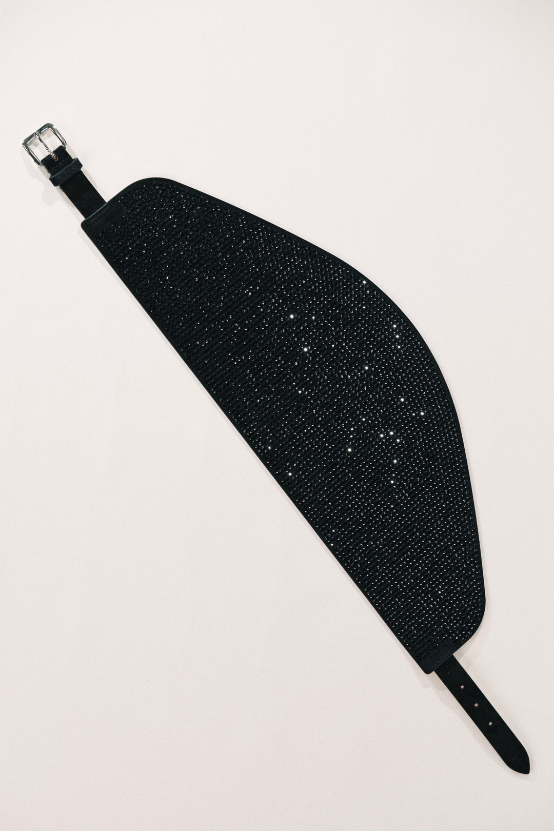 Undone Corset Buckled Rhinestone