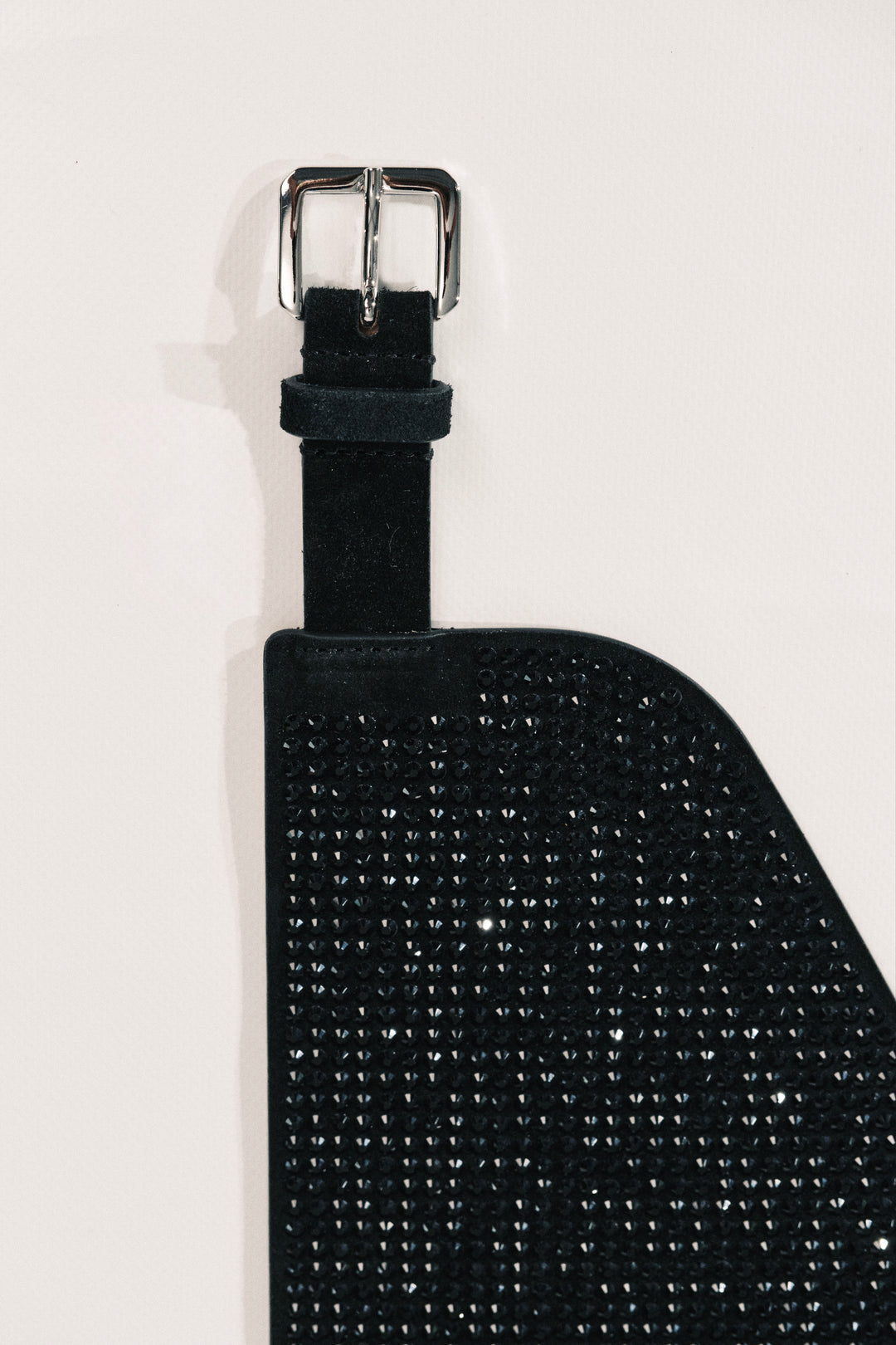 Undone Corset Buckled Rhinestone