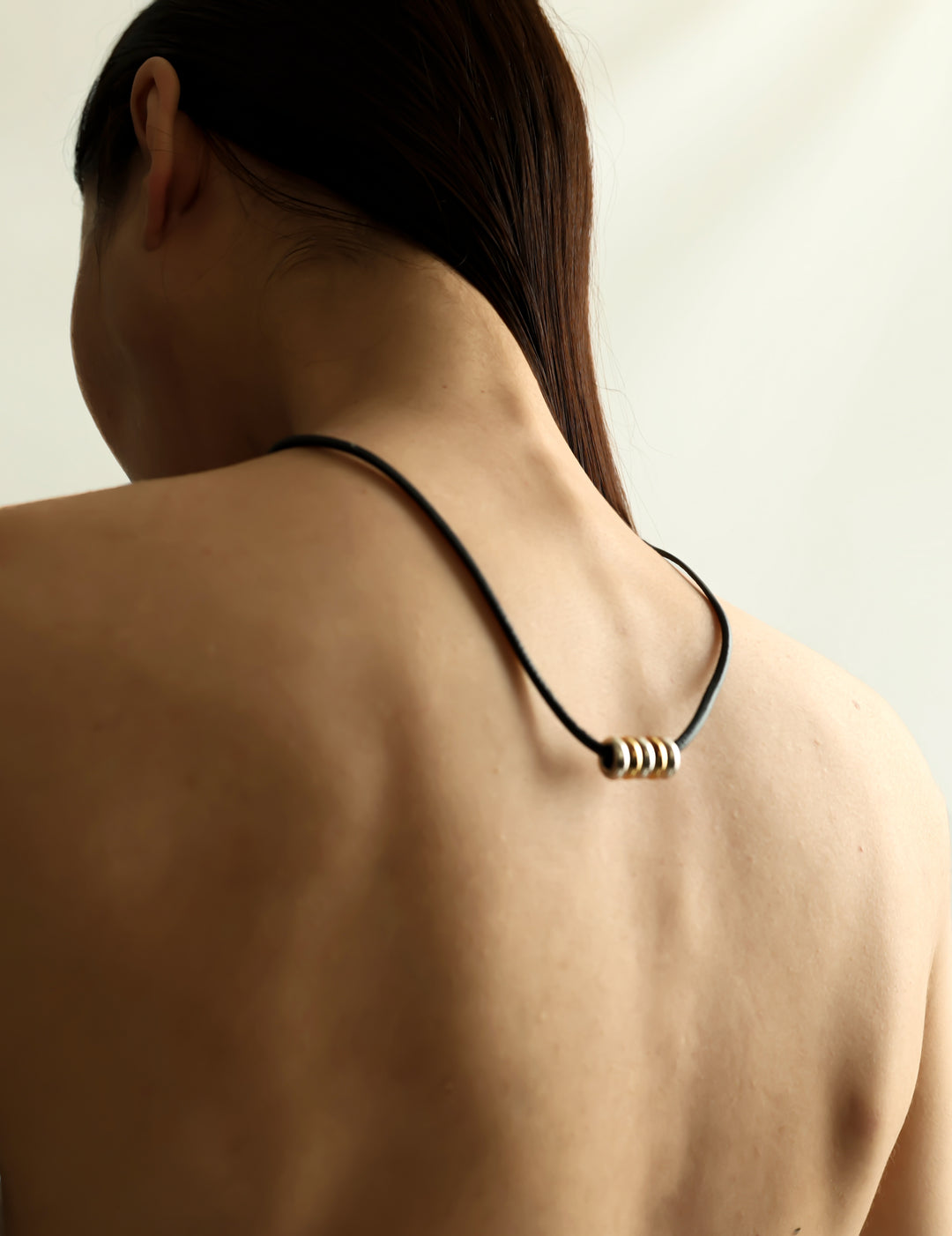 Hollyhock Mixed Metal Necklace