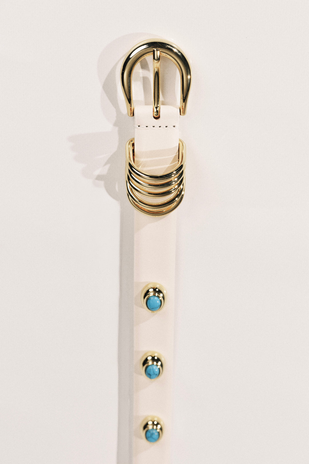 Hollyhock Stone Ivory Gold & Turquoise