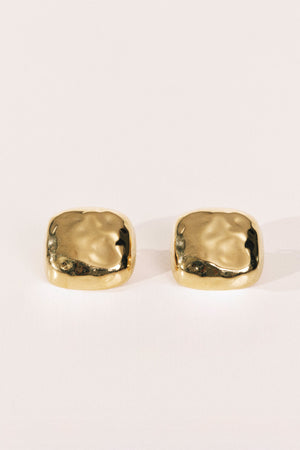 Tetra Gold Earrings Large
