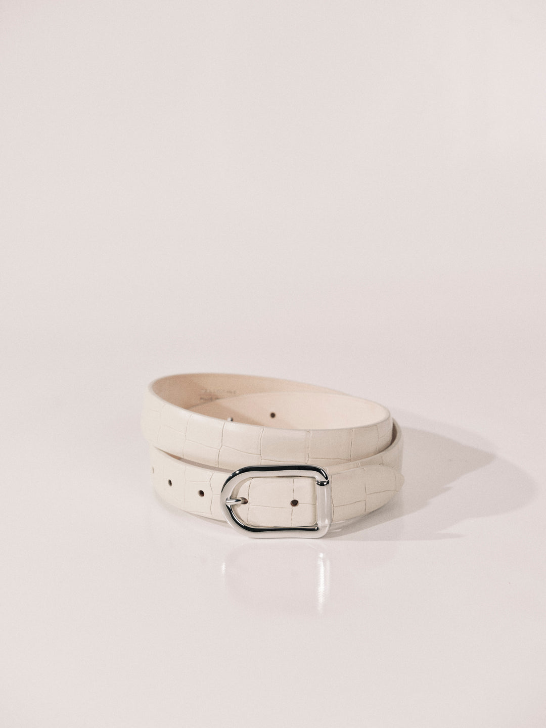 Mija Ivory Alligator Silver