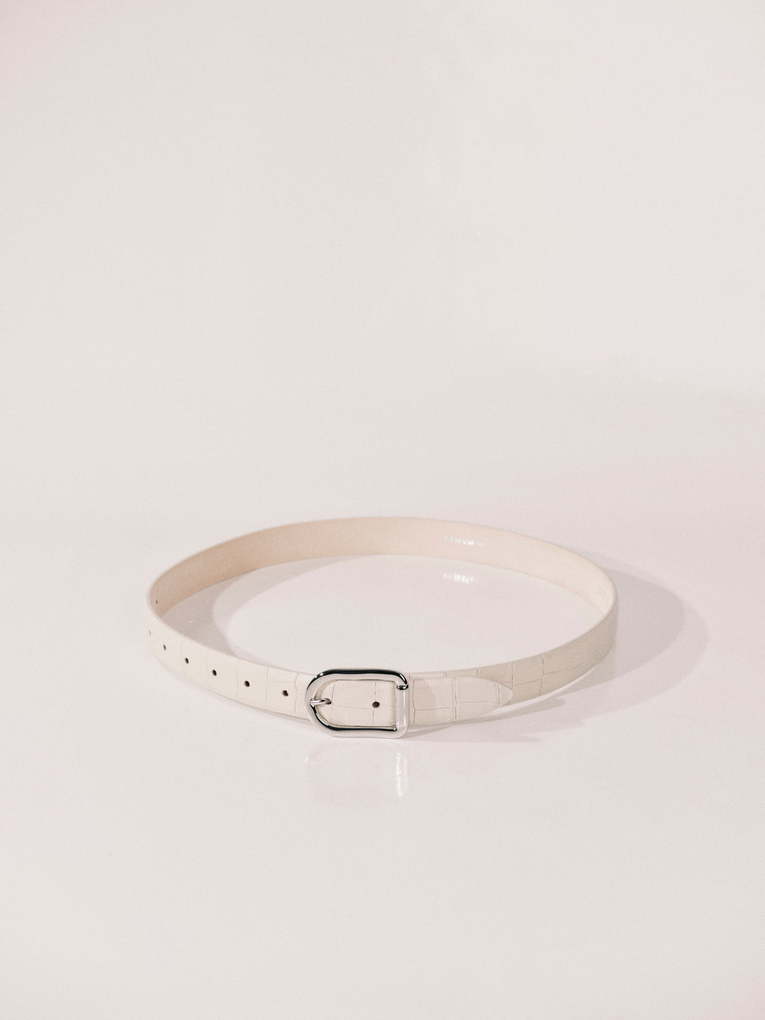 Mija Ivory Alligator Silver