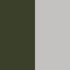 NEW khaki green silver