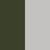 NEW khaki green silver