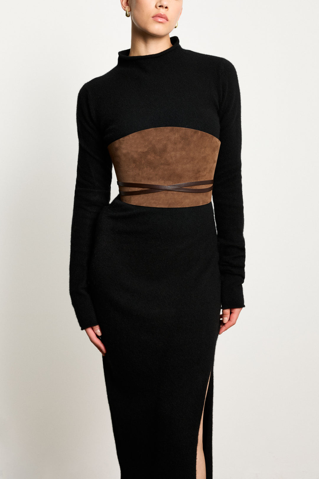 Undone Corset Suede