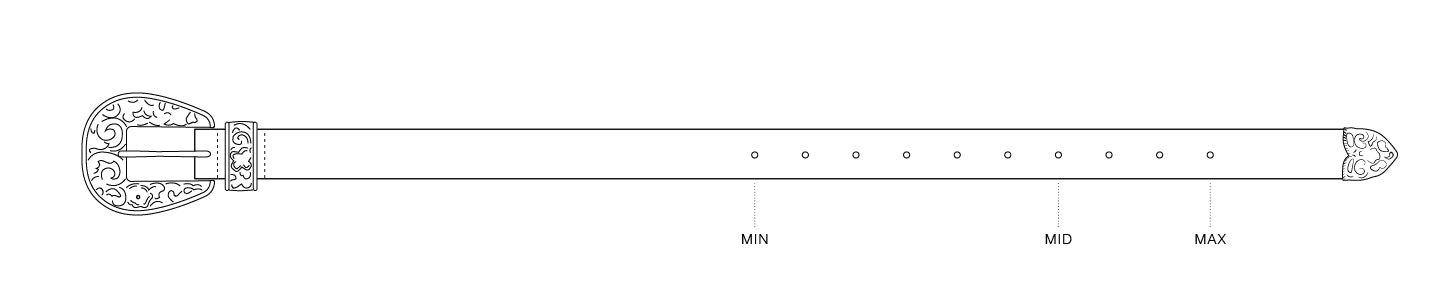 Versaille size chart